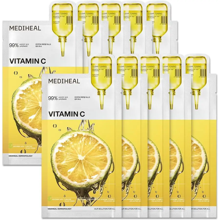 Vitamin C Essential Face Sheet Mask, Skin Toning image 3