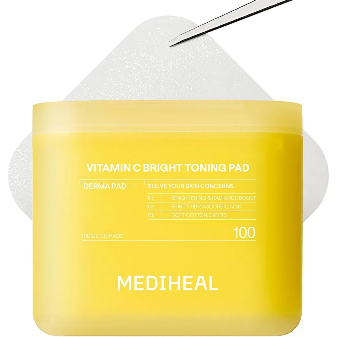 Vitamin C Bright Toning Toner Pads, Uneven Skin Toning