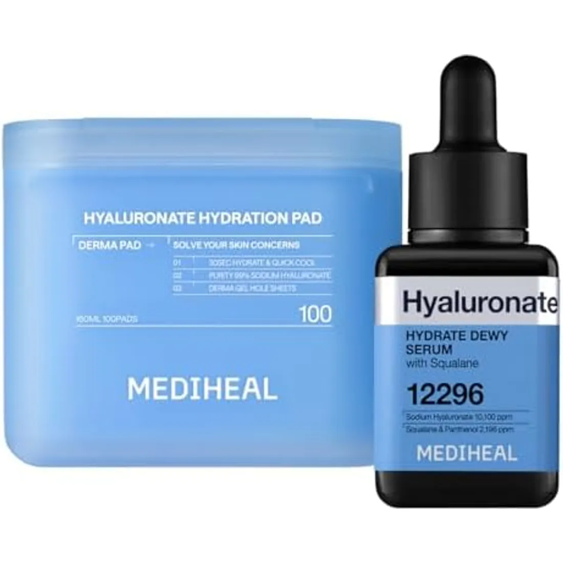 Hyaluronate Hydrate Dewy Serum & Mask Skin Care Duo Set